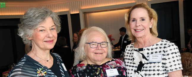 Posed photo of Nassim, Marder and Berenson.